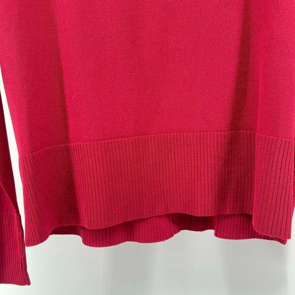 Worthington Women’s Red Knit Rayon Blend V-Neck Button Cardigan Sweater Large - Picture 10 of 12